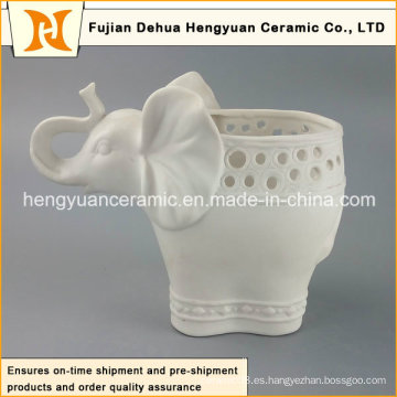 Nuevos Productos Ceramic Elephant Reactive Glaze Vase (Garden Decoration)